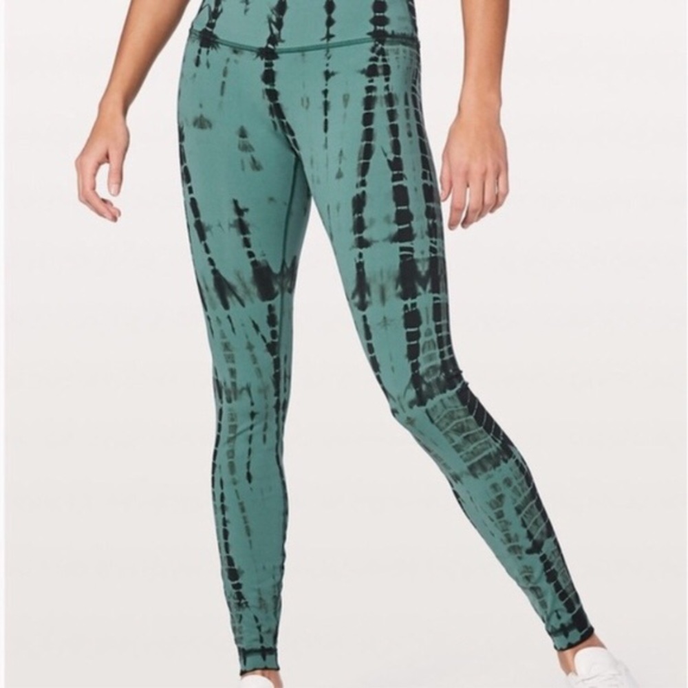 lululemon wunder under tie dye full on luxtreme
